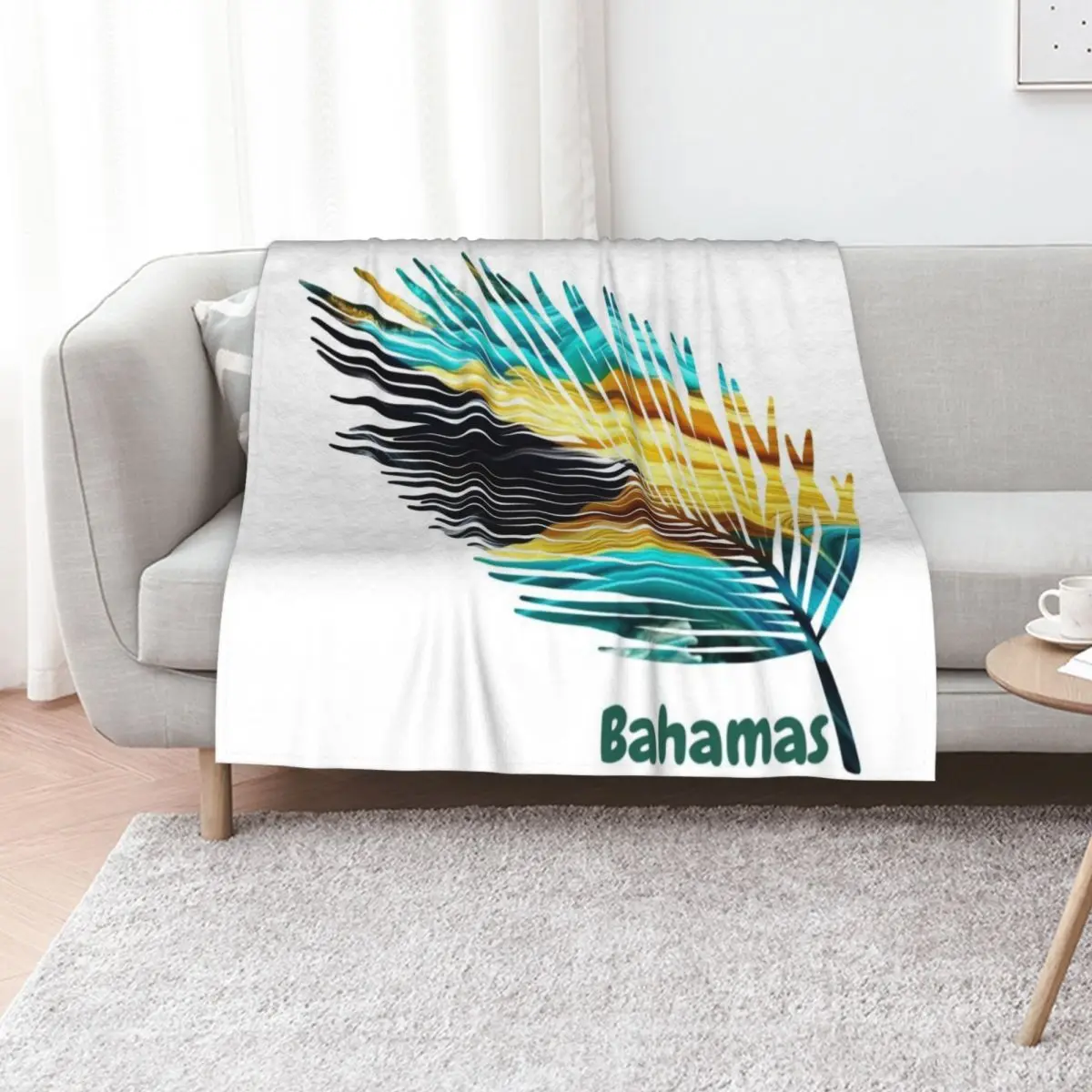 

Bahamas flag Throw Blanket Soft Beds Blankets For Bed Winter beds Decorative Beds Blankets