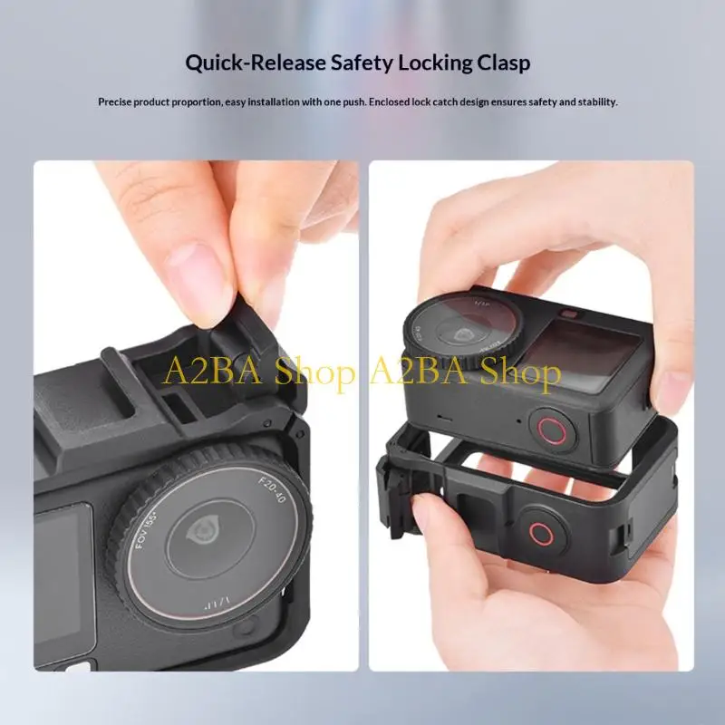 

A2BA Пыле- и водонепроницаемая рамка для камеры Action 6, амортизирующая клетка долговечности