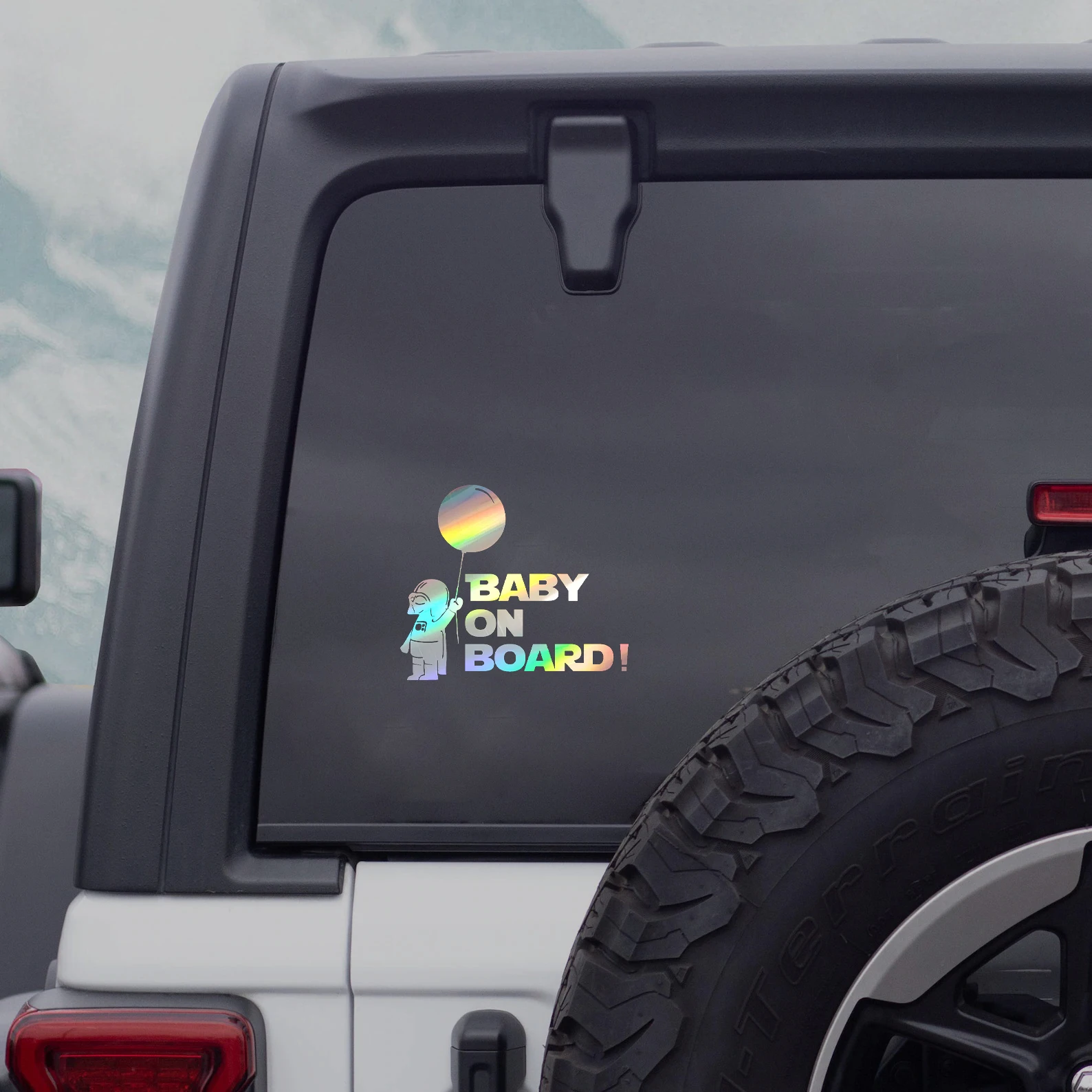 Calcomanías para coche de Baby - Baby Yoda Nursery Decor reseña y precio
