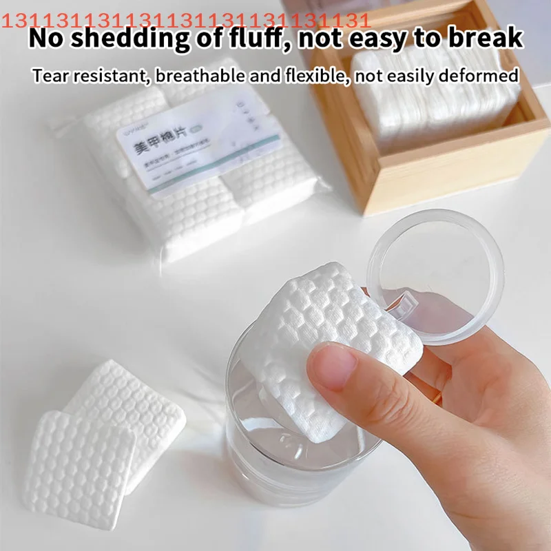 200 قطعة مناديل خالية من الوبر القطن الأنظف منصات الورق الورنيش أداة مسمار لوحة قطن مزيل طلاء الأظافر هلام نظيفة مانيكير المناديل #1