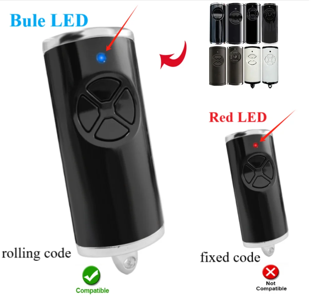 For Bisecur 868MHZ HSE2 HS4-868-BS HS5-868-BS Wireless Handheld Transmitter Garage Door Command Opener Remote Control