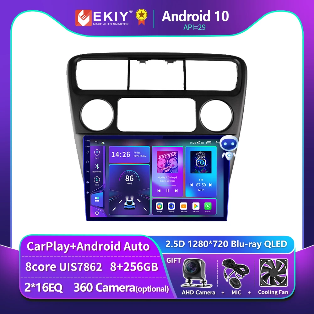 

EKIY T900 8G 128G Car Radio For Honda Accord 6 1997 - 2002 Multimedia Player Navigation GPS Android 10 Tape Recorder No 2din DVD