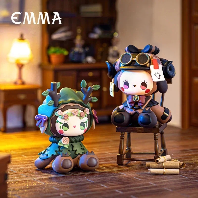 EMMA Secret Forest Frostveil Villa Series Blind Box Guess Bag Mystery Box Toys Doll Cute Anime Figure Desktop Ornaments Gift