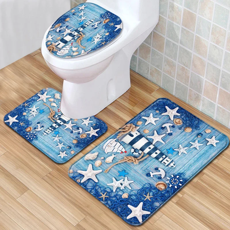 VIKAMA Best-Selling Vintage Bathroom Mats, Carpets That Absorb Water And Are Dirt-Resistant, Home Decoration Products