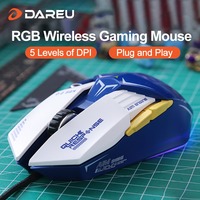 DAREU A970 Gaming Mouse Technology-sensitive Backlit Wired Game Mouse Laptop Computer General Multi-scene Genera  for PC Laptop