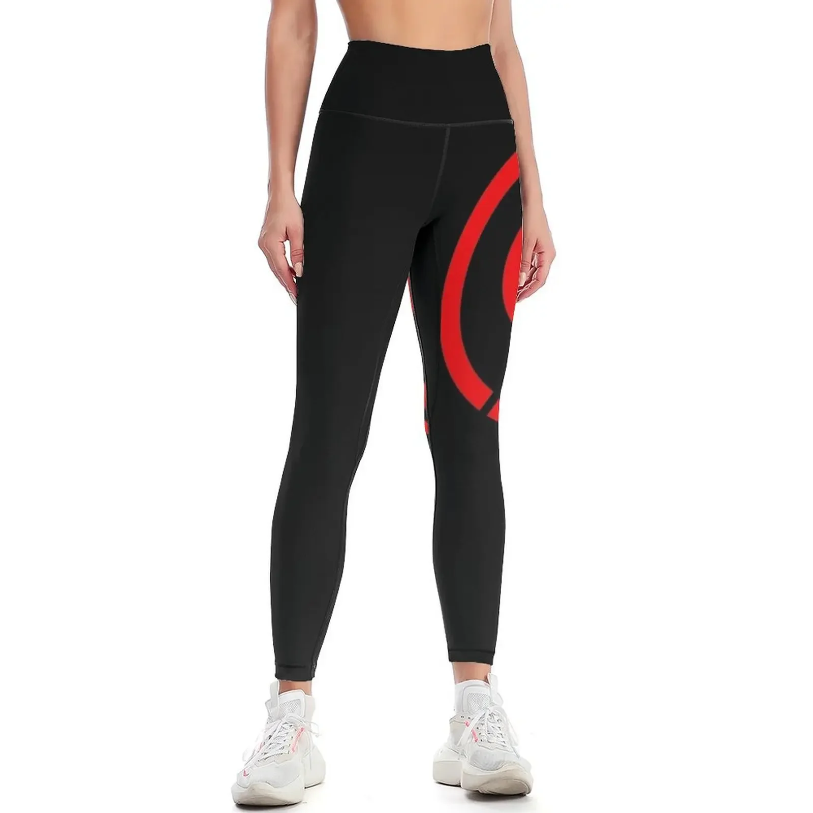 

Red Logo only Leggings sports woman gym gym womans sportswear gym sporty woman push up Womens Leggings