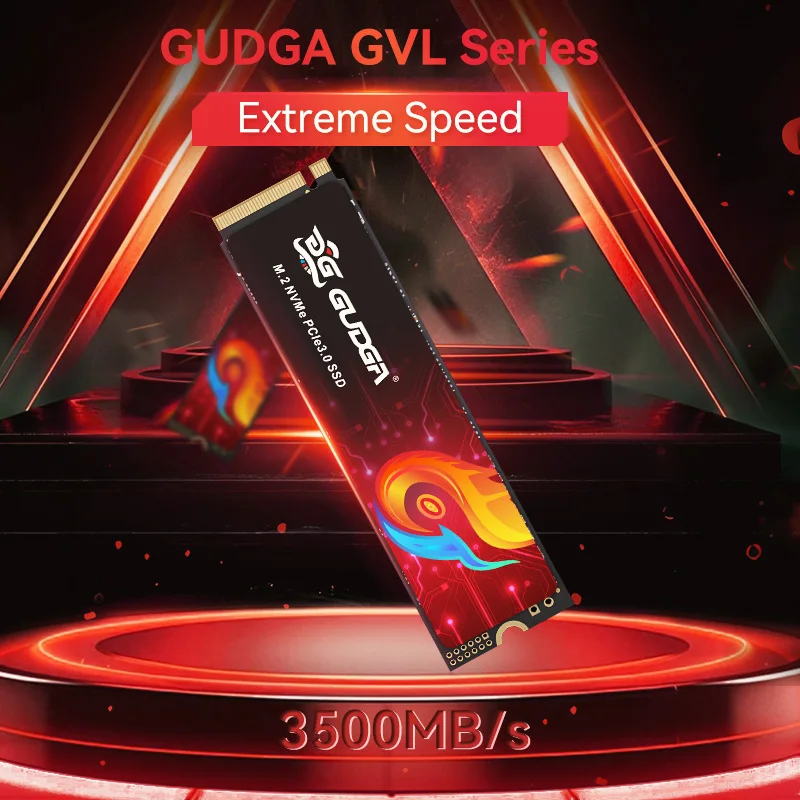 Gudga ssd m2 nvme 512gb 1tb 2tb disco rígido ssd m.2 2280 pcie 3.0 ssd nmve m2 unidade de estado sólido interna para computador portátil