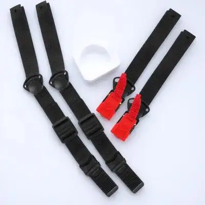 2 قطعة Y على شكل حزام الذقن الآمن قابل للتعديل قبعة صلبة حزام الذقن النايلون استبدال قبعة صلبة الملحقات #6