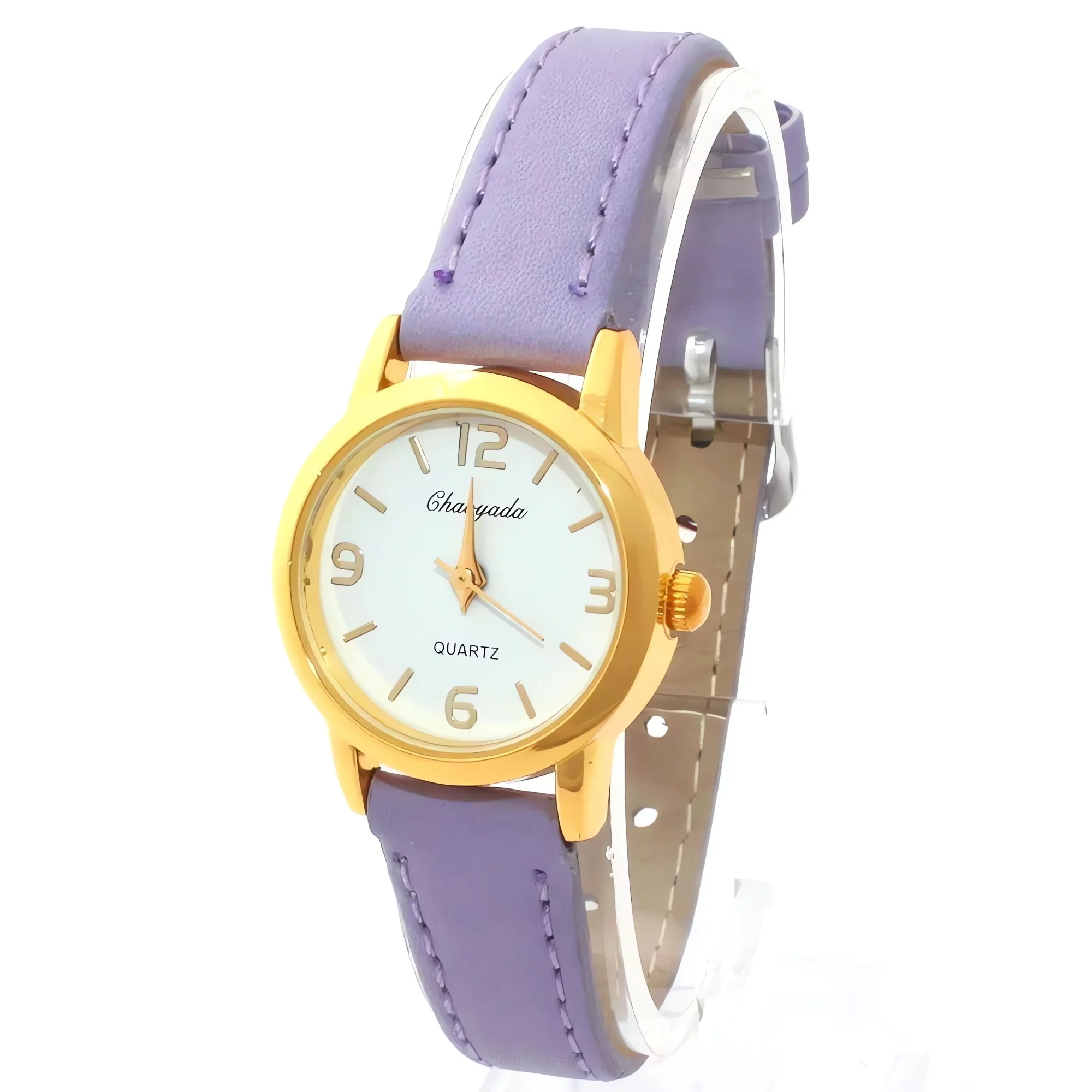 Cute Girl Kids Watch Leather Quartz Student Wristwatch Cartoon Children's Timepiece for Girls