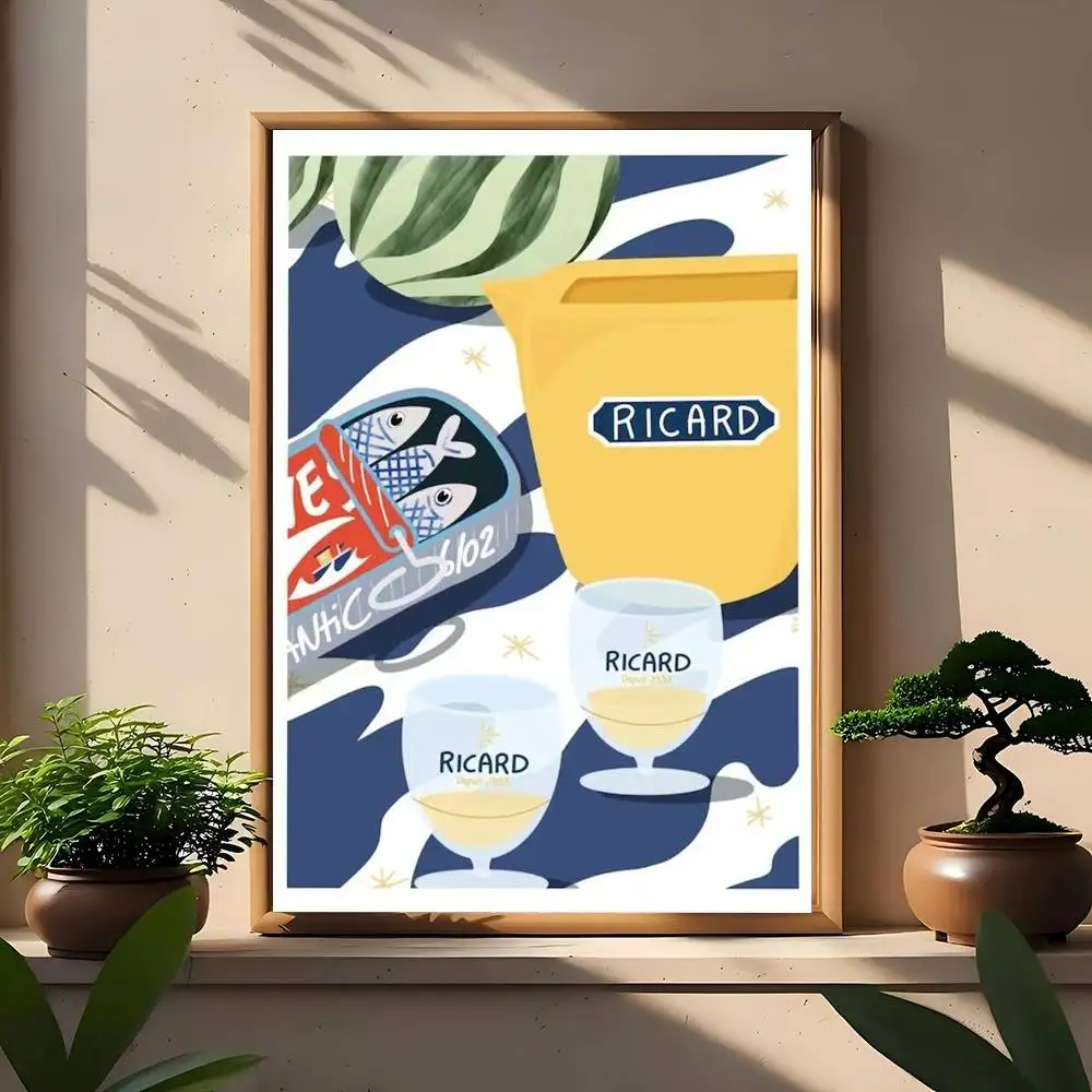 Classic Vintage Posters HD Quality Wall Art Retro Posters for Home Room Wall Decor Anime R-RicardES Beer view 4