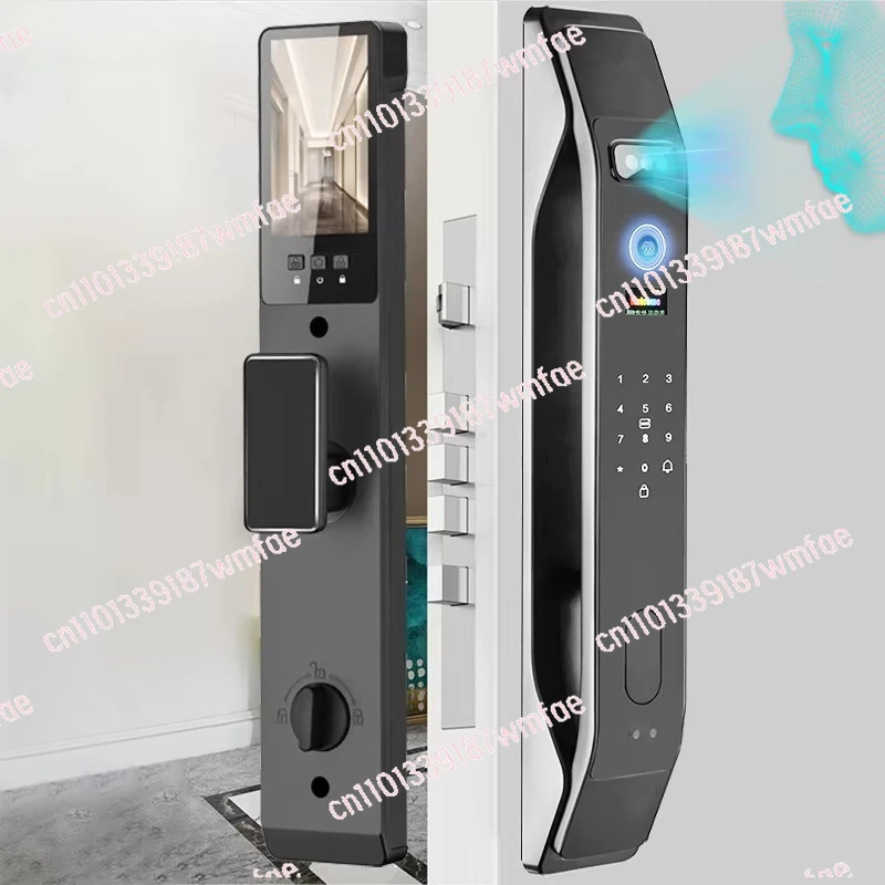 K9 Wifi smart door lock, smart digital fingerprint facial recognition