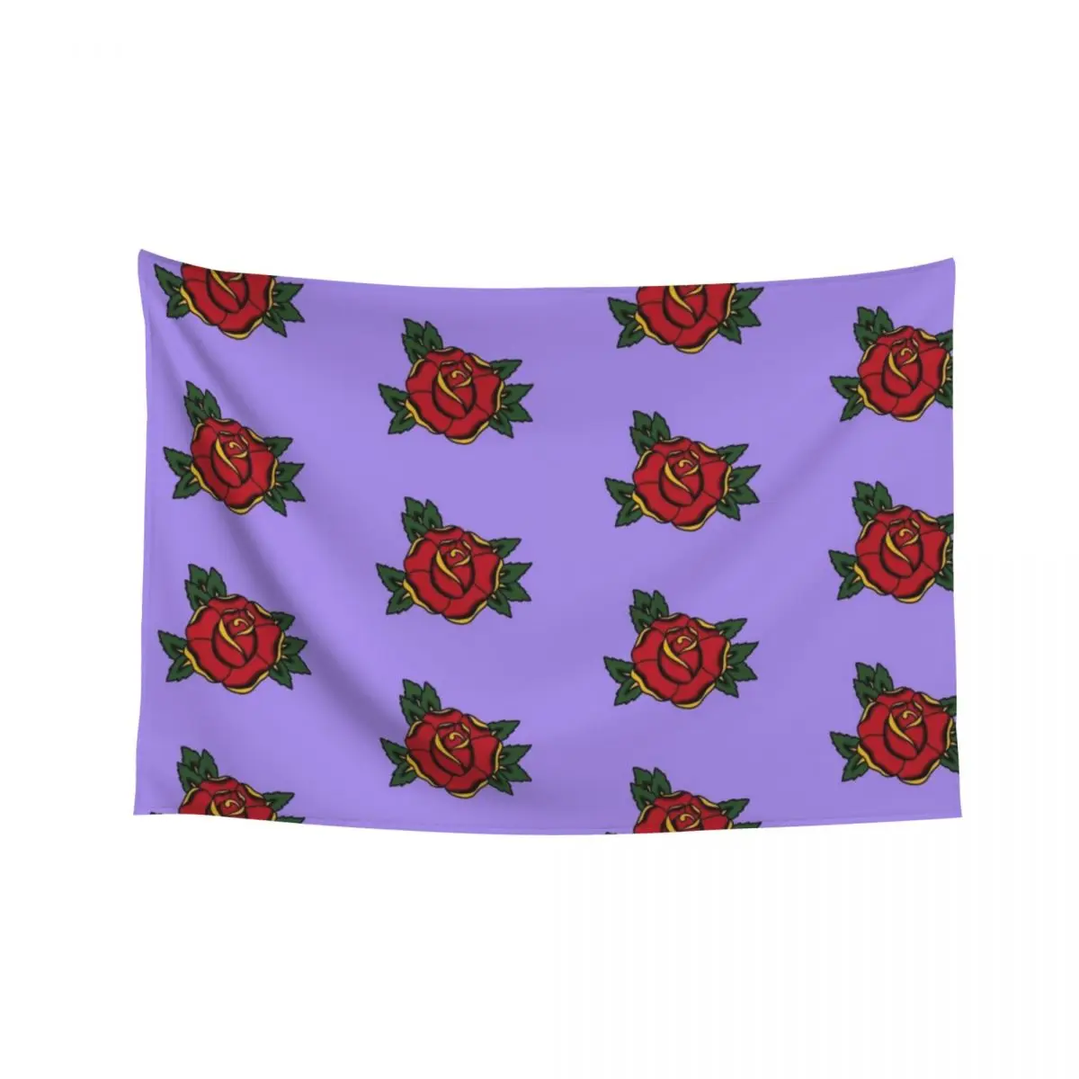 

Traditional Rose Tapestry Decoration Room Room Aesthetic Funny Tapestry