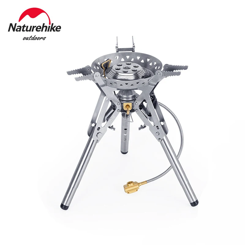 

Naturehike Original Outdoor Camping Gas Stove High-Power Gas Stove Ultralight Camping Cooking Tools Cookware Picnic Equipment