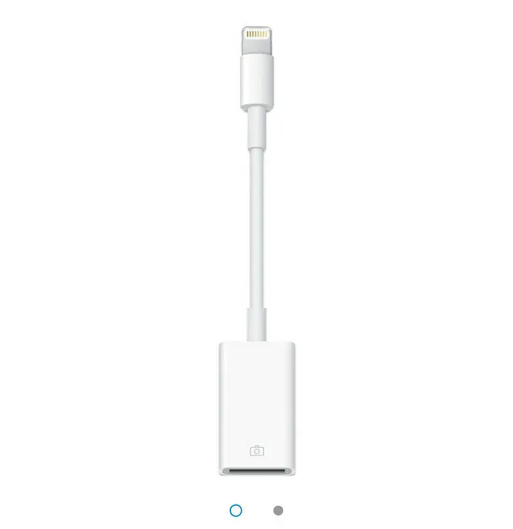 

Кабель-переходник Lightning в USB для ноутбука Apple