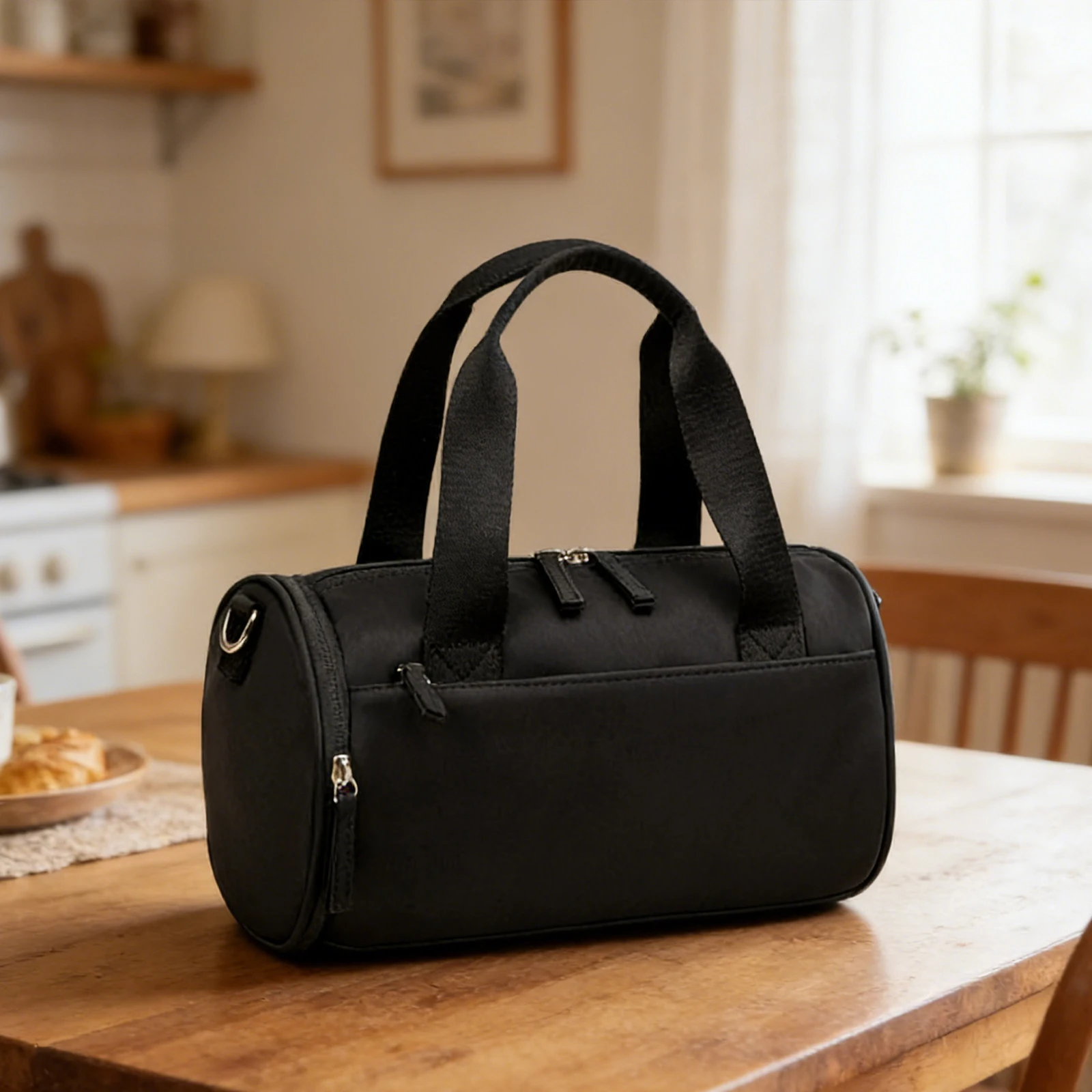 Women Crossbody Bag with Multifunctional Pockets Handbag Detachable Strap Top Handle Bag for Girls Workout Swimming Daily Use