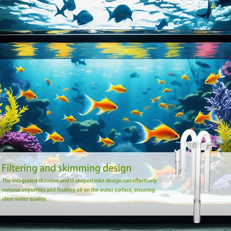 

Aquarium Filter Inlet And Outlet Aquarium Inflow Outflow Tube Kit Fish Tank Strainer Device External Filtering Replacement