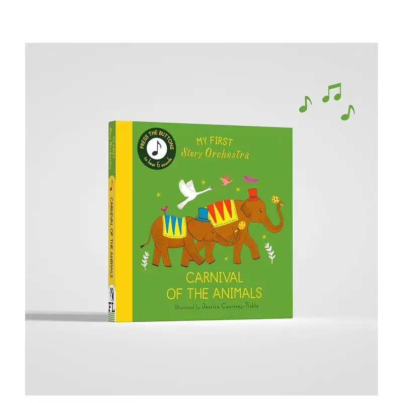 

История Оркестр Введение: Карнавал Животных Детские книги для чтения