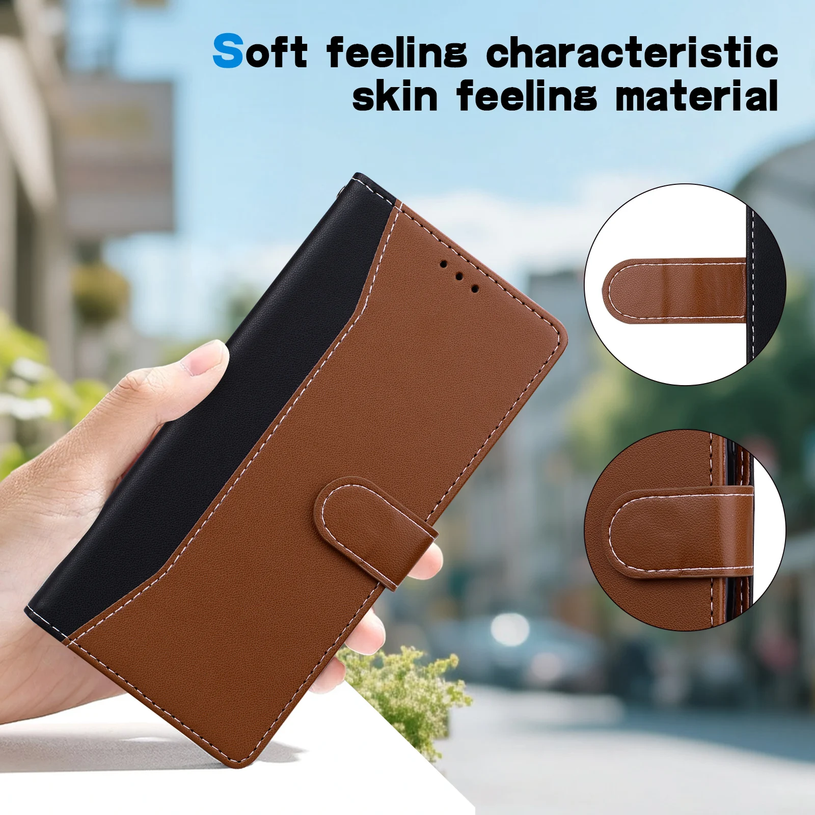 المغناطيسي أغطية جلدية المحفظة الحال بالنسبة آيفون 17 16e 16 15 14 13 12 11 X Xr Xs 8 7 6 6s SE 2022/20 Mini Air Pro Max Plus