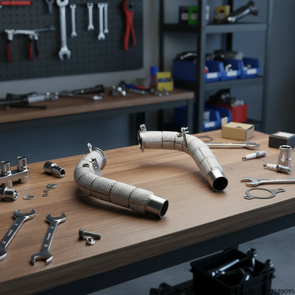 

Factory Price Downpipe for M5/M6 F10/F12/F13 4.4TT 2012-2016 Stainless Steel in Stock Header Exhaust Pipes