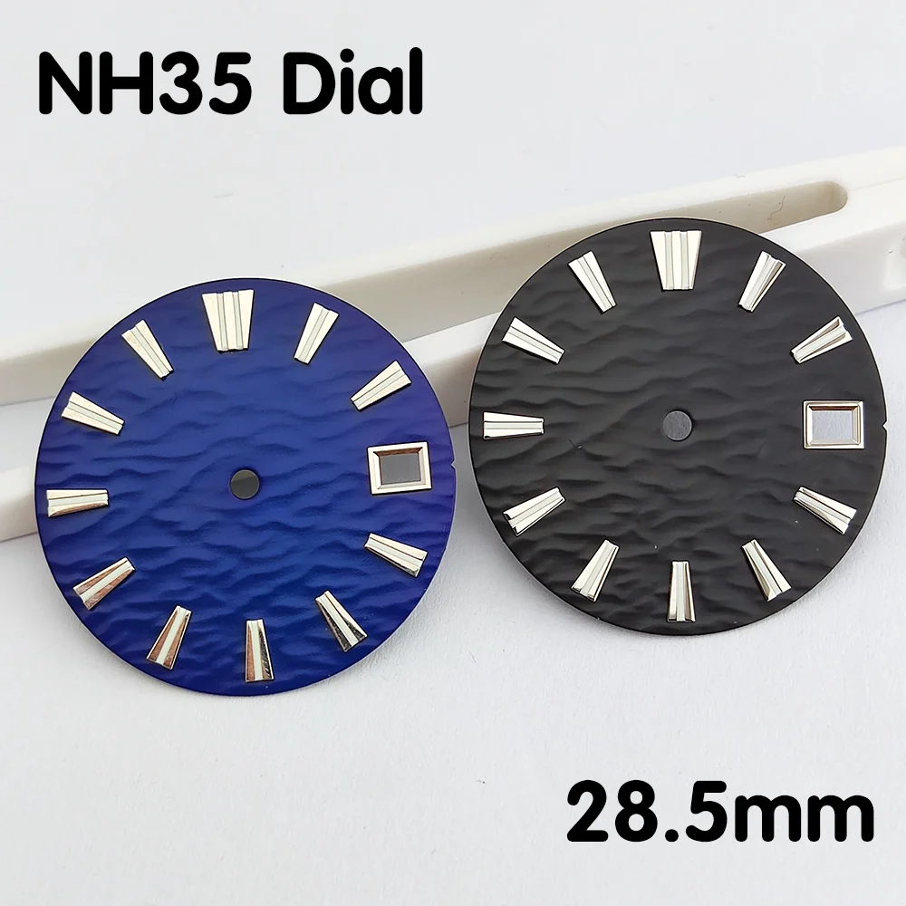 

Циферблат NH35, 28,5 мм, запасные части для часов, аксессуары для замены, зеленый светящийся циферблат, циферблат для часов NH35, высококачественный циферблат, корпус часов.