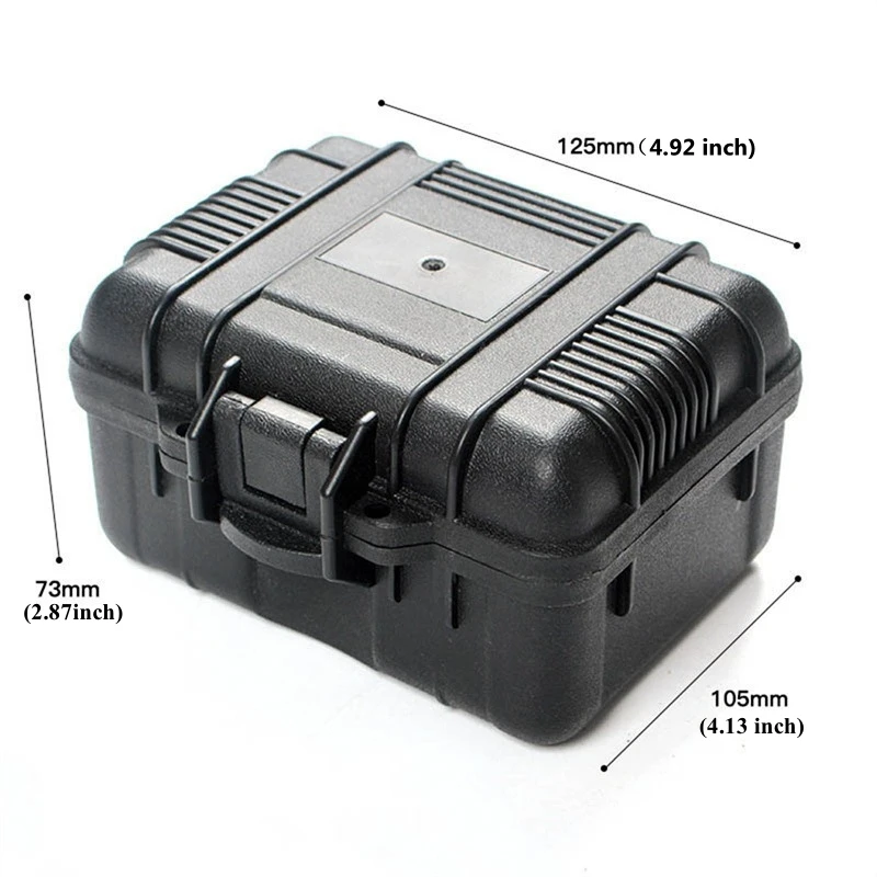 Plastic Small Tool box Waterproof Case Storage Boxes Safety Tool Storage For Mechanics Suitcase Organizer Hard Case Outdoor Port