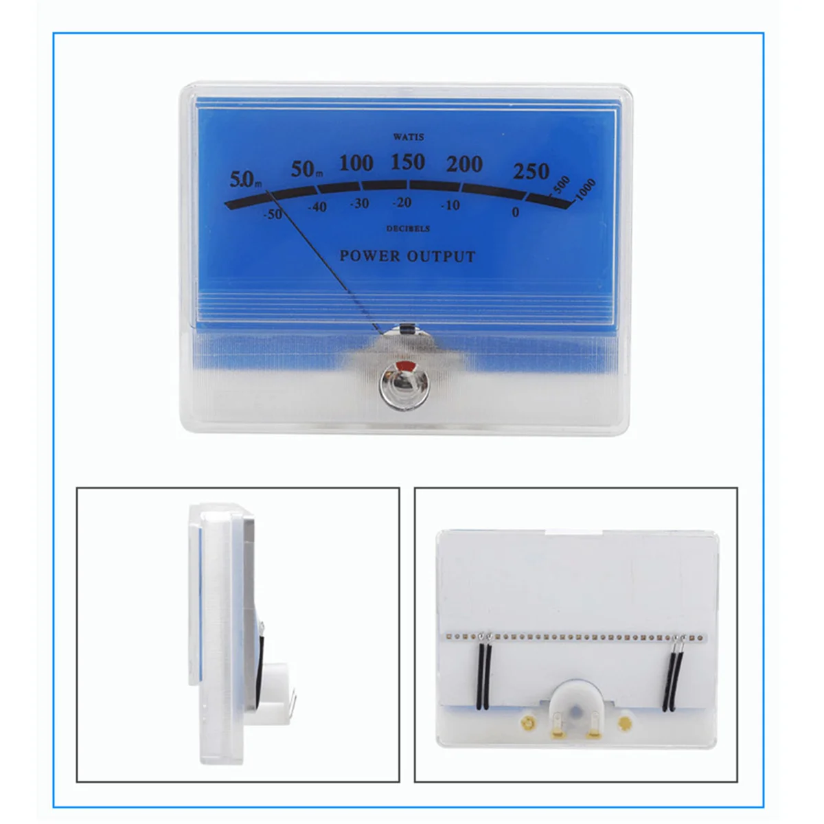 TN90A Pointer VU Meter High-Precision Digital Power Meter Head Level Indicator Audio Spectrum for Speaker Amplifier