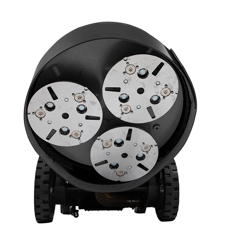 HTG 550mm 3 Heads Walk-Behind Planetary Terrazzo Epoxy Floor Grinder Concrete Polishing Grinding Machine