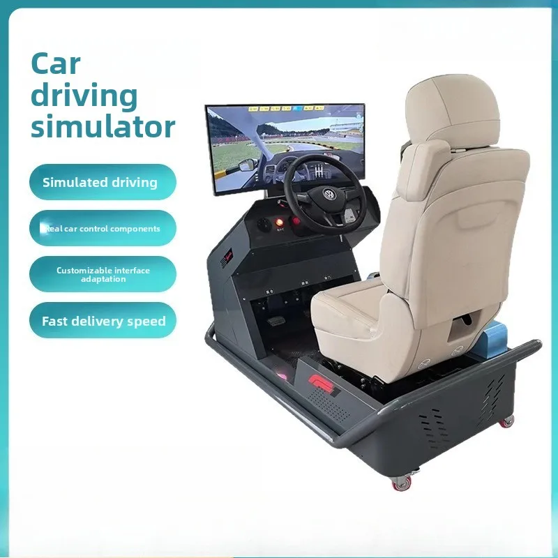 Learn to drive training driving school motor vehicle subject two subjects three direction sense training machine