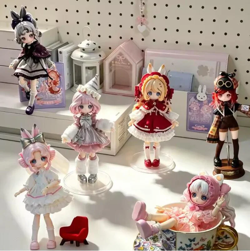 Lulura Original Bjd Action Figure Blind Box Movable Joint Anime Character Collectible Art Toy Desktop Decoration For Collectors