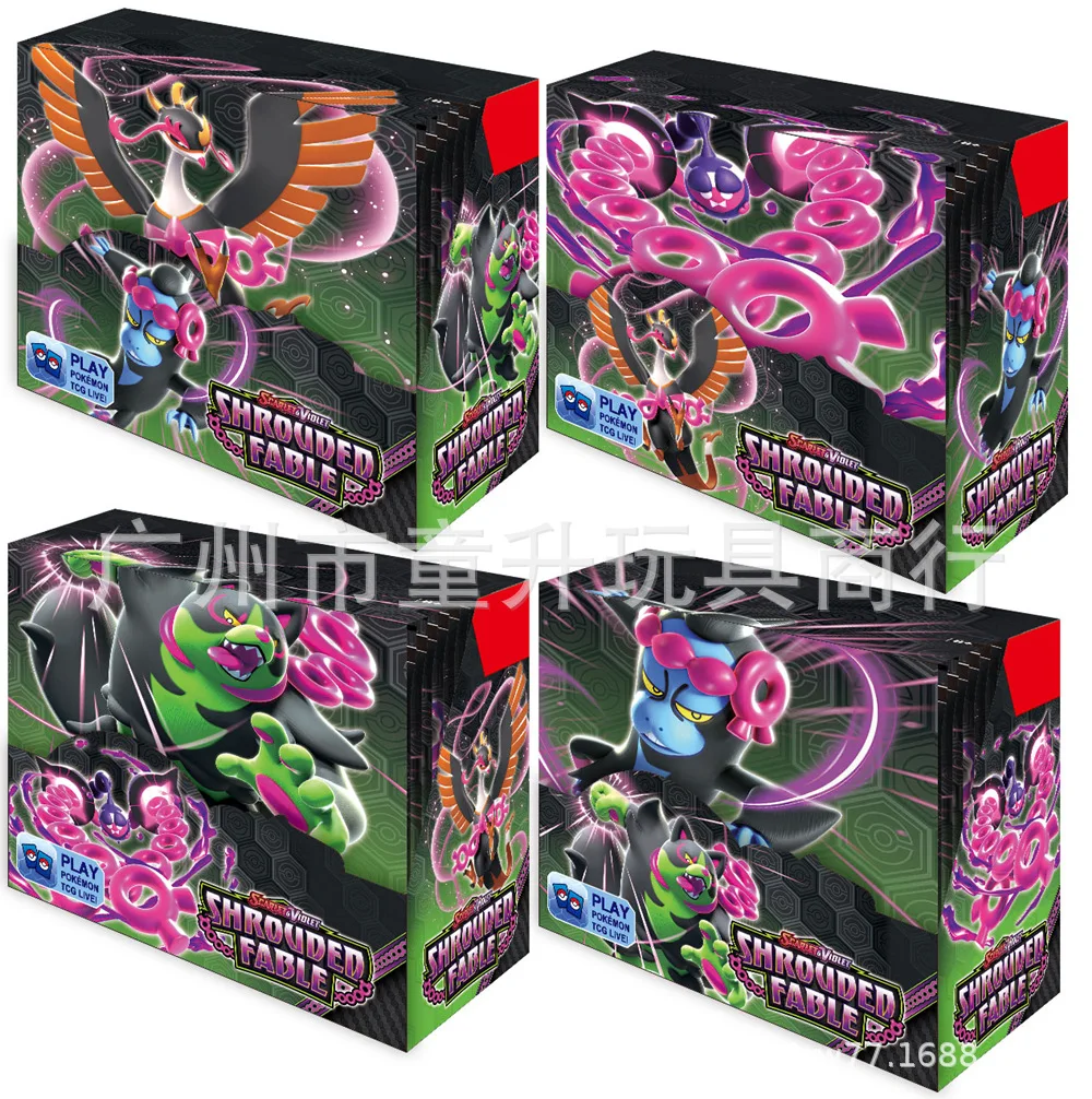 

Набор из 360 карт Pokemon: MEGA EVOLUTION SCARLET&VIOLET 151 Prismatic Evolutions Black Bolt, английские бустерные карты для битв и транзакций