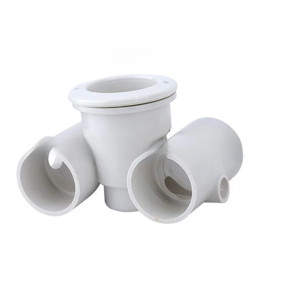 Pool Spa PVC Water Return Jet Fitting Set Wall Inlet Nozzle Replacement For Swimming Pool Hot-Tub Plumbing System