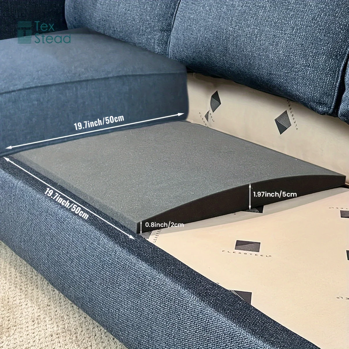 1 pc firm and solft (25D/40D)Couch Sofa Cushion Support for Sagging Seat Arched Furniture Seat Under Cushion Sag Repair