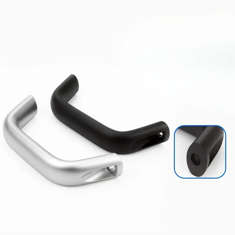 Aluminum Profile Aluminum Alloy External 8-Type Automatic Equipment Door Handle Bridge-Type Countersunk Oval Handle