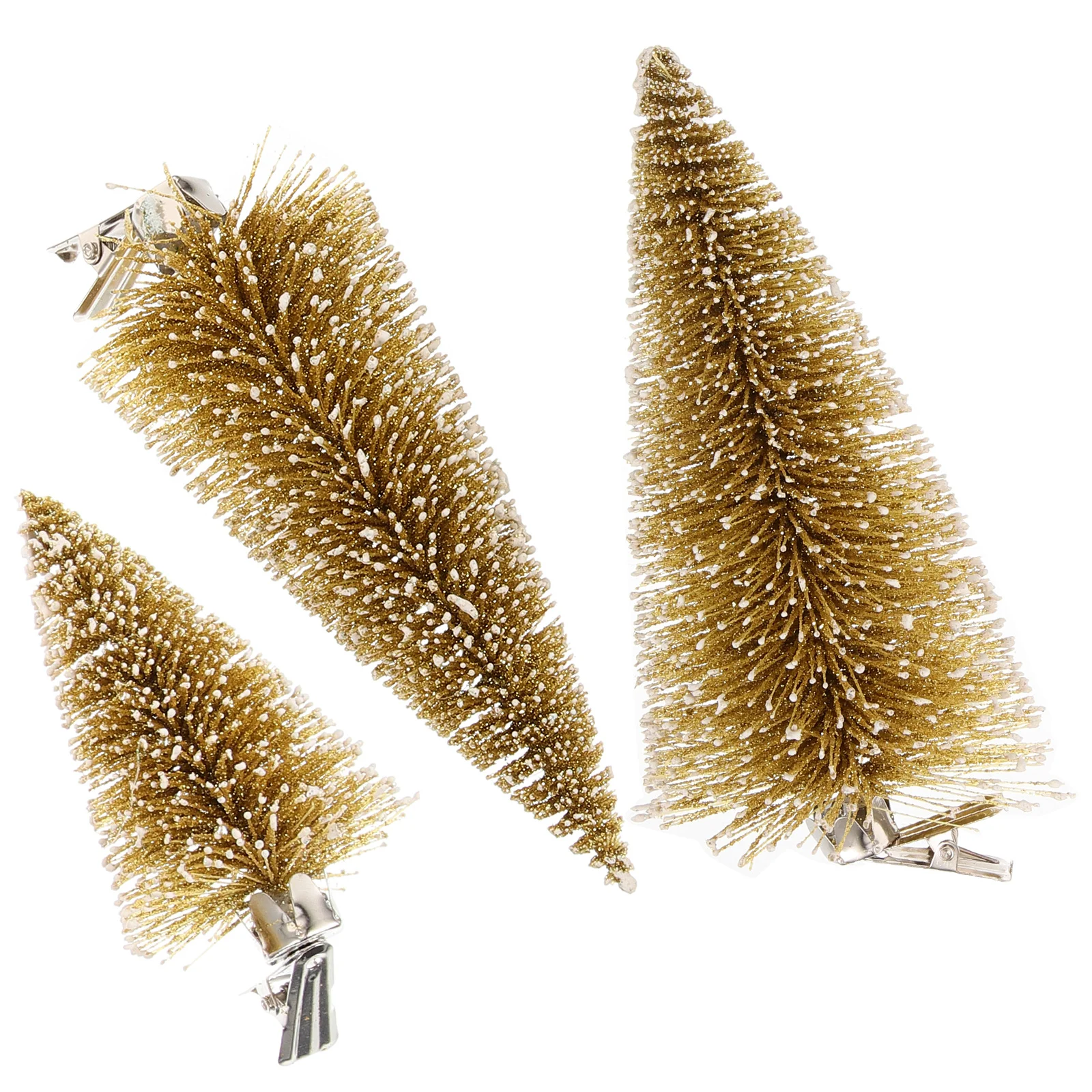 

3Pcs Mini Xmas Tree Clips Artificial Christmas Tree Decor Wedding Party DIY Wreath Photo Props Holiday Decoration