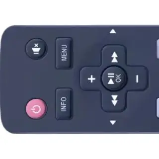 Ergonomic RC Remote Controller, Plug-and-Play Replacement for Teufel Cinebar Duett Soundbar Home Theater Audio System