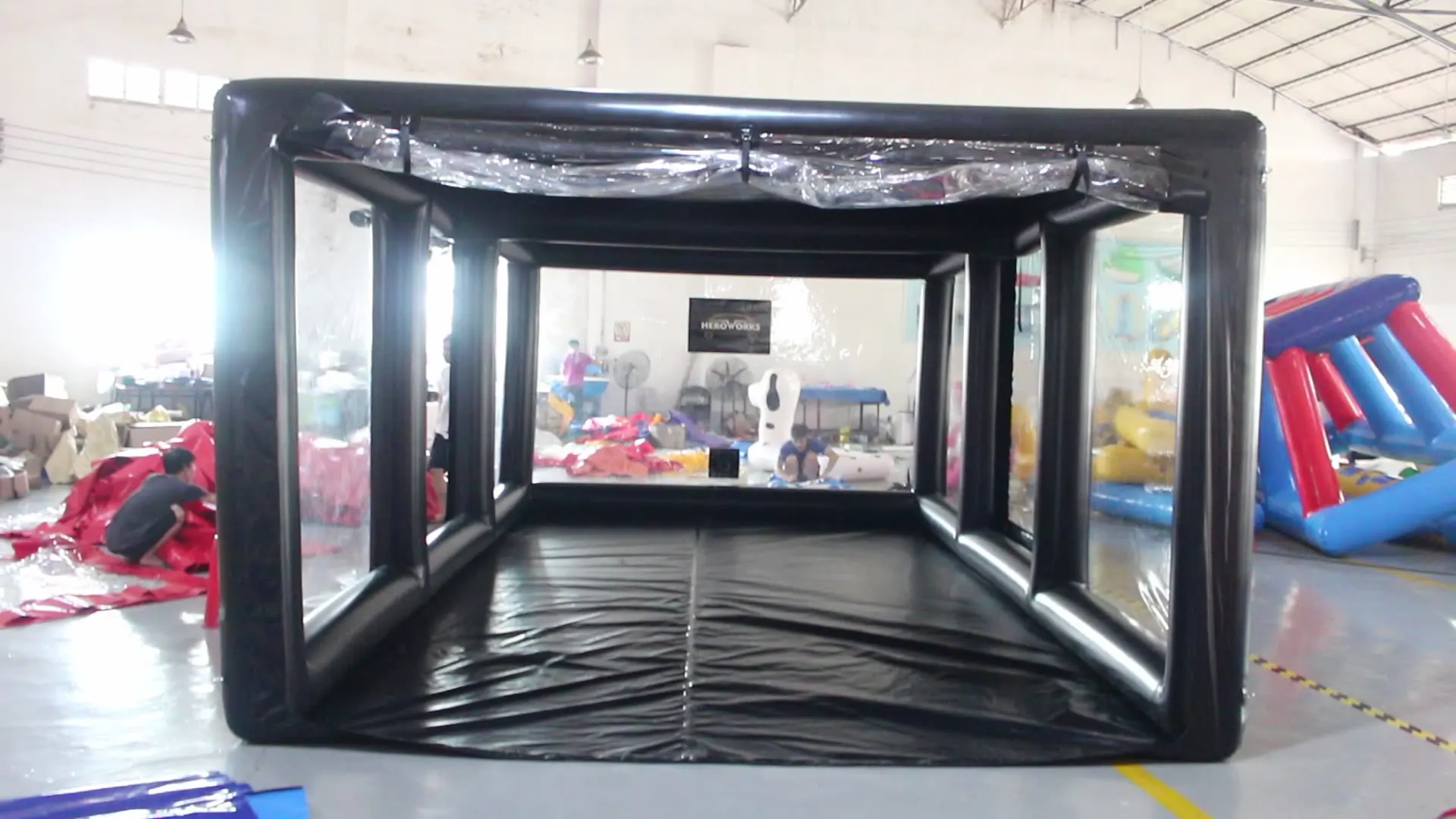 Custom Portable Inflatable Spray Paint Booth Tent  For Car