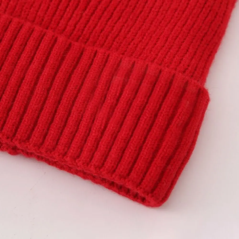 

Сплошная цветная вязаная шапка с мячом и бахромой на ремне, теплая шерстяная шапка-бини, ручная вязка, ажурный пуловер с цветком, шапка для младенцев, защита ушей