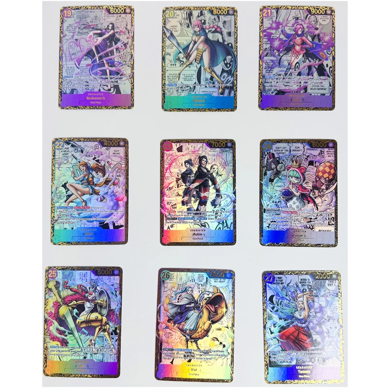 

9pcs/set ONE PIECE Nico Robin Toys Hobbies Hobby Collectibles Game Collection Anime Cards