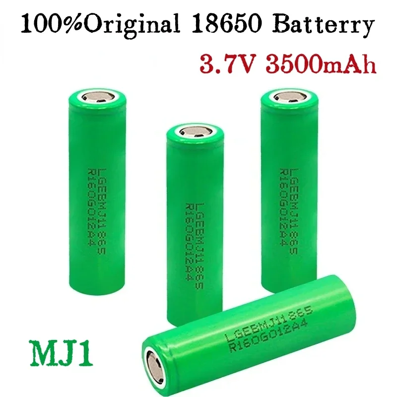 بطارية Lithowo Jonowy عالية الطاقة ، أداة كهربائية أصلية ، INR3500mAh ، 365 V ، 30A ،