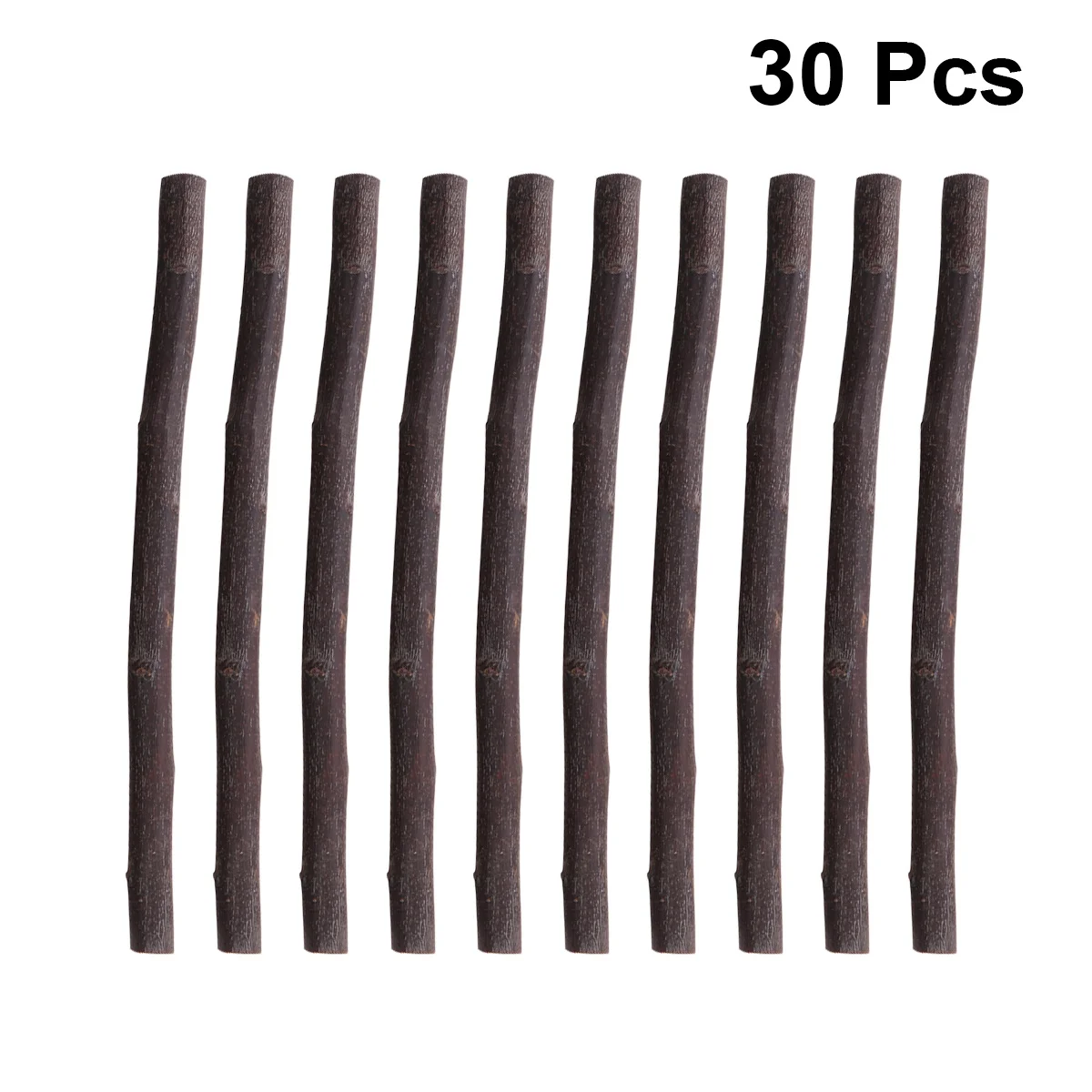 

30pcs 10Cm Artificial Flower Bark Wooden Sticks Diy Craft Branches For Photo Props Christmas Decoration Dry Twigs Accessories