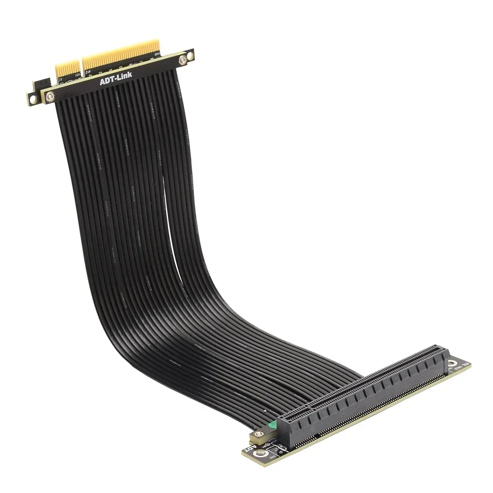 PCI Express PCI-E 4.0 Riser Card Extender Gen4 8x to 16x Slot Riser Adapter Extension Cable PCIe x8 x16 Riser For GPU BTC Mining