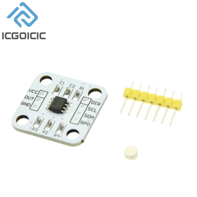 AS5600 Magnetic Encoder Magnetic Induction Angle Measurement Sensor Module 12bit High Precision