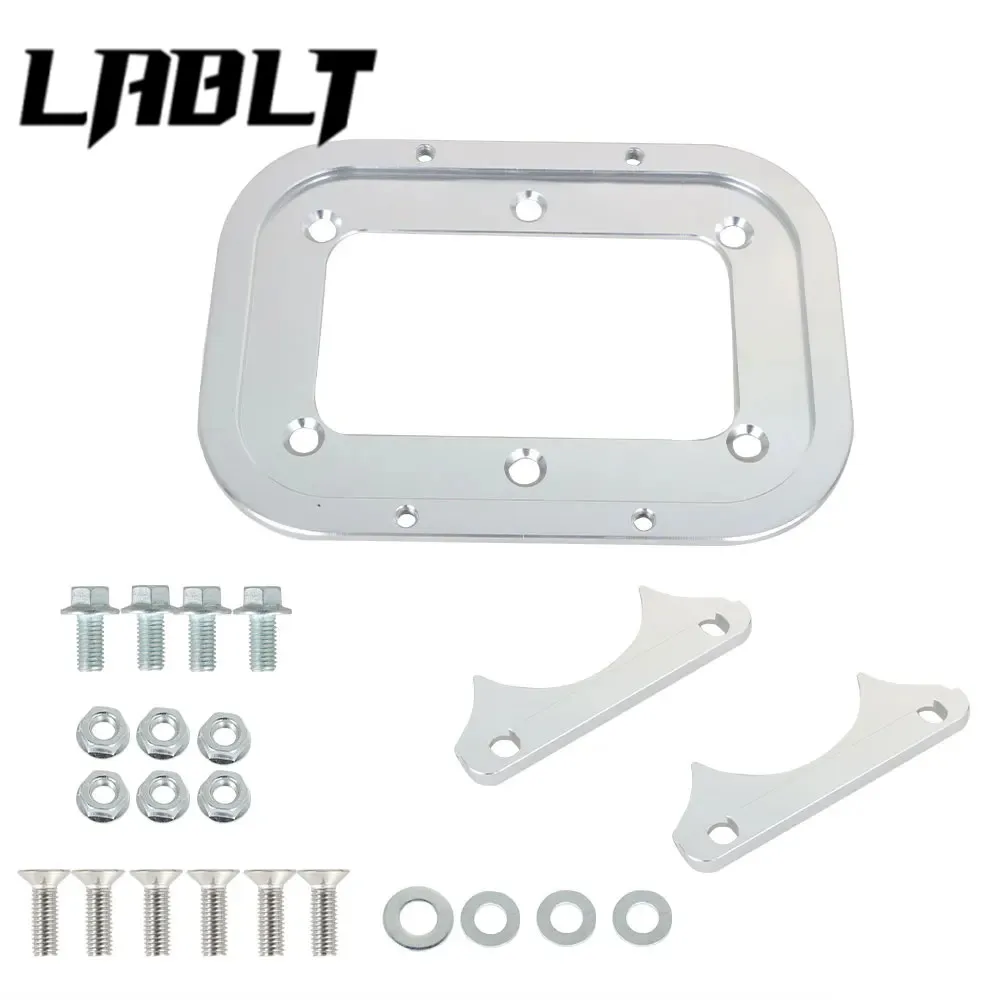 Billet Aluminum Optima Battery Relocation Tray Hold Down Mount For 34/78 Battery