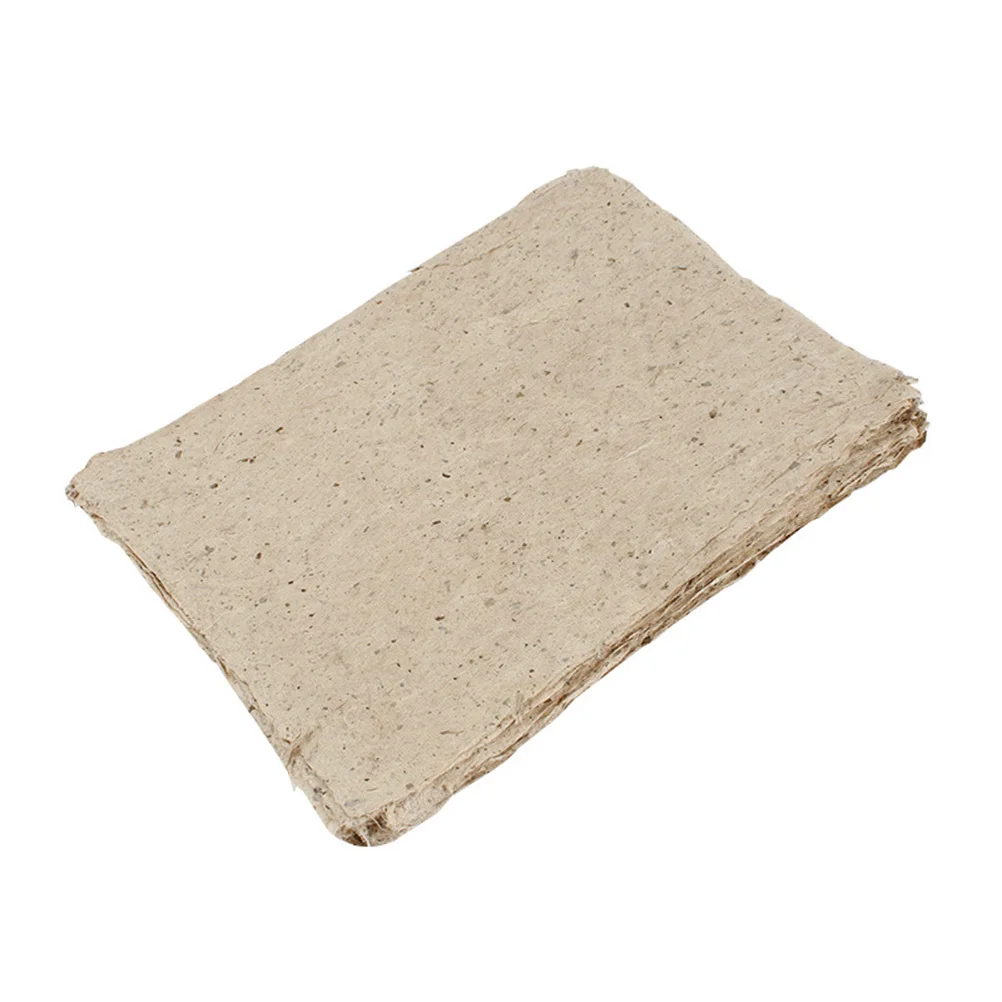 50 Sheets Handcrafted Paper Multi-Function Calligraphy Painting Rice Paper for Art Drawing Writing Practicing DIY