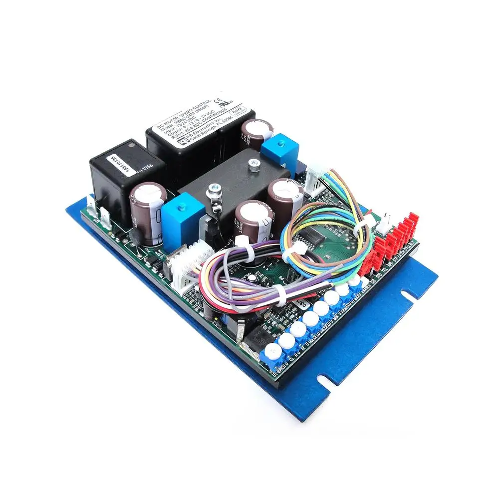 24V 12V DC Motor Controller Variable Speed 40A Plug-in Resistor 9500RPM Power Converter