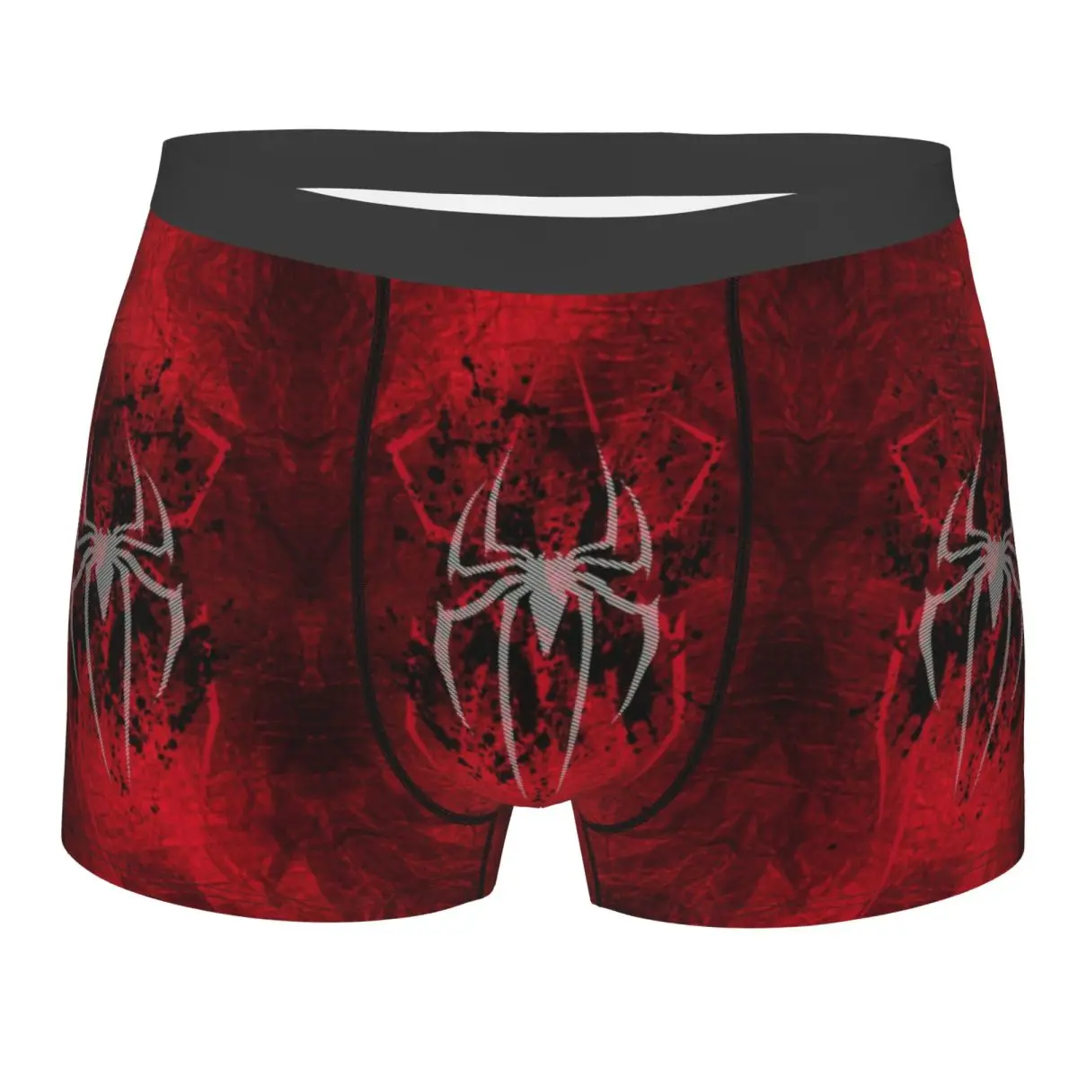 

Custom Spiderman Cool Cartoon Boxer Shorts For Homme 3D Printed Anime Hero Underwear Panties Briefs Stretch Underpants