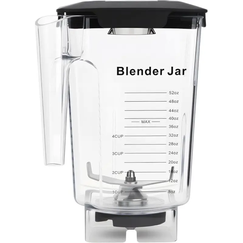 WHYY-Сменная емкость для блендера Blendtec объемом 90 унций, контейнер с крышкой и лезвиями, подходит для всех бытовых и коммерческих моделей.