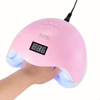 YIKOOLIN UV LED Nail Lamp 48W Nail Dryer with 4 Timers LCD Display Fast Curing of All Gel Nail Polish Nail Dryer Salon Tool