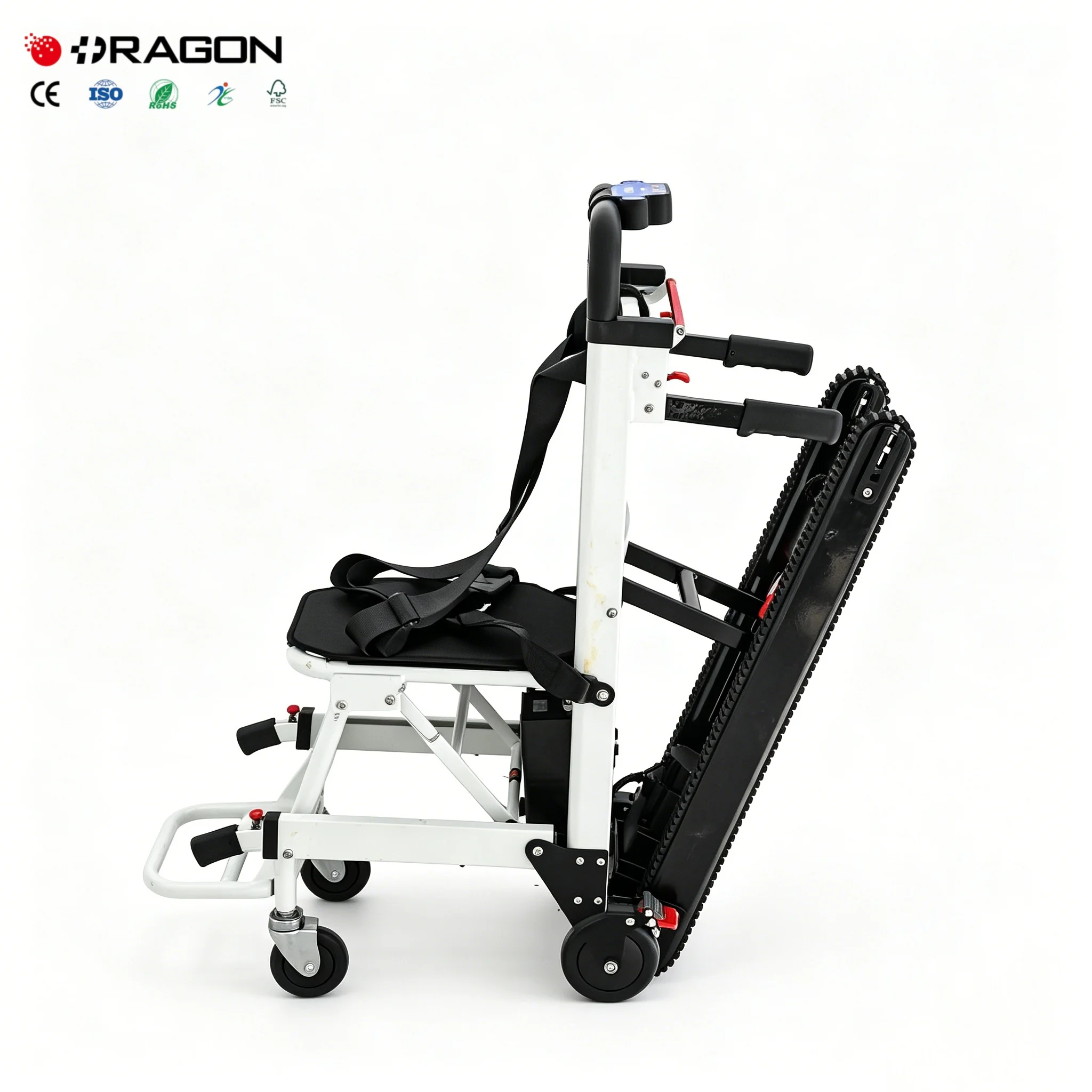 Mountaineering Emergency Evacuation Chair Electric Stair Climber Wheelchair Electric Folding Wheelchair