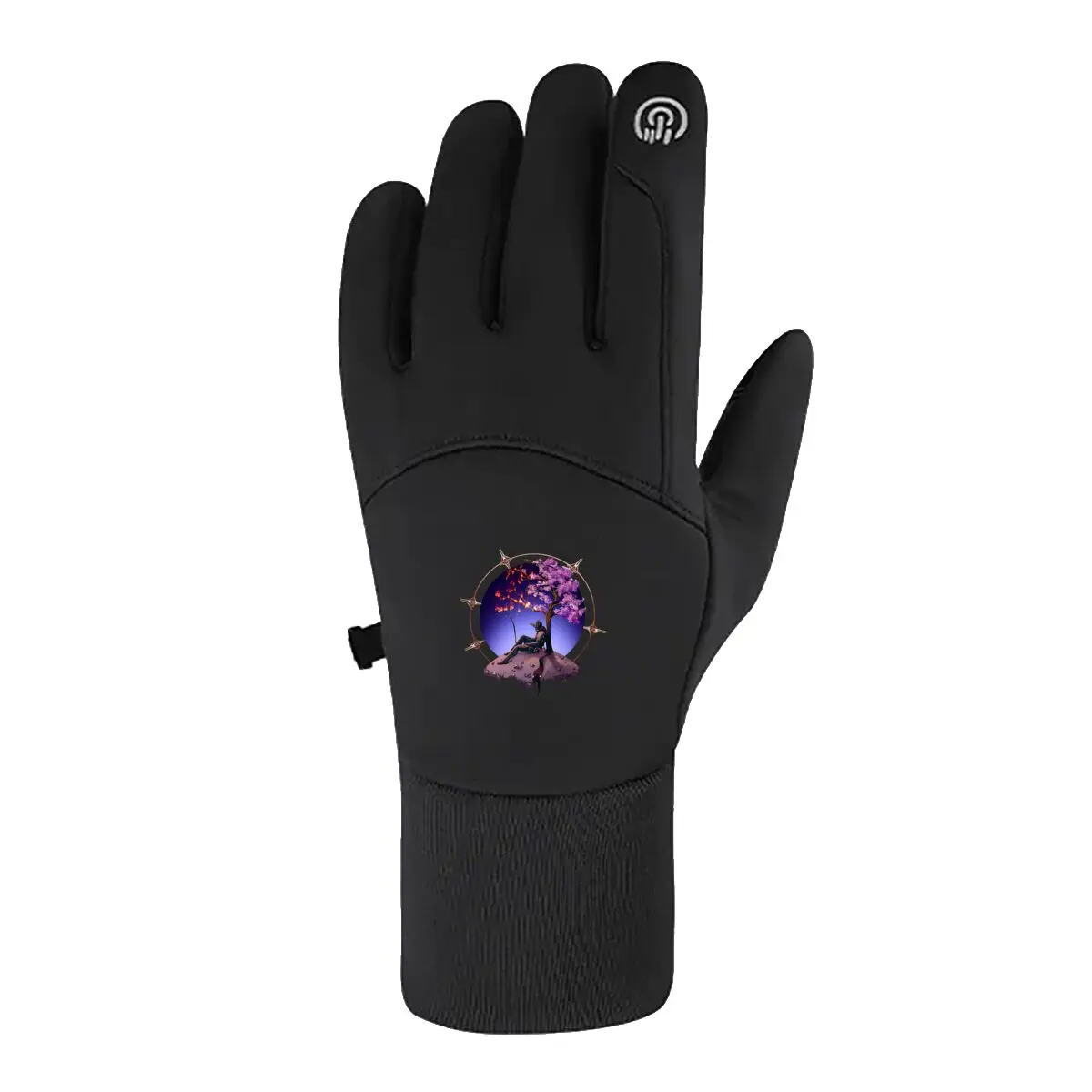 

Resting Under a Blossoming and Burning Tree Warm Gloves Men Women for Cycling Skiing Driving